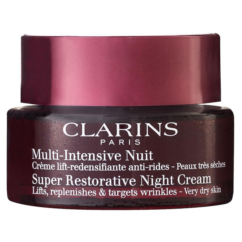 Clarins Super Restorative Night Cream Crema de noapte antirid pentru ten matur pentru piele foarte uscata fara ambalaj